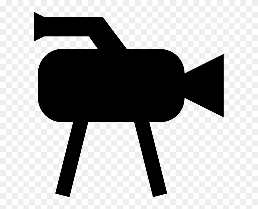 Tv Camera On A Stand Icon Vector Illustration - Tv Camera Clipart - Png Download