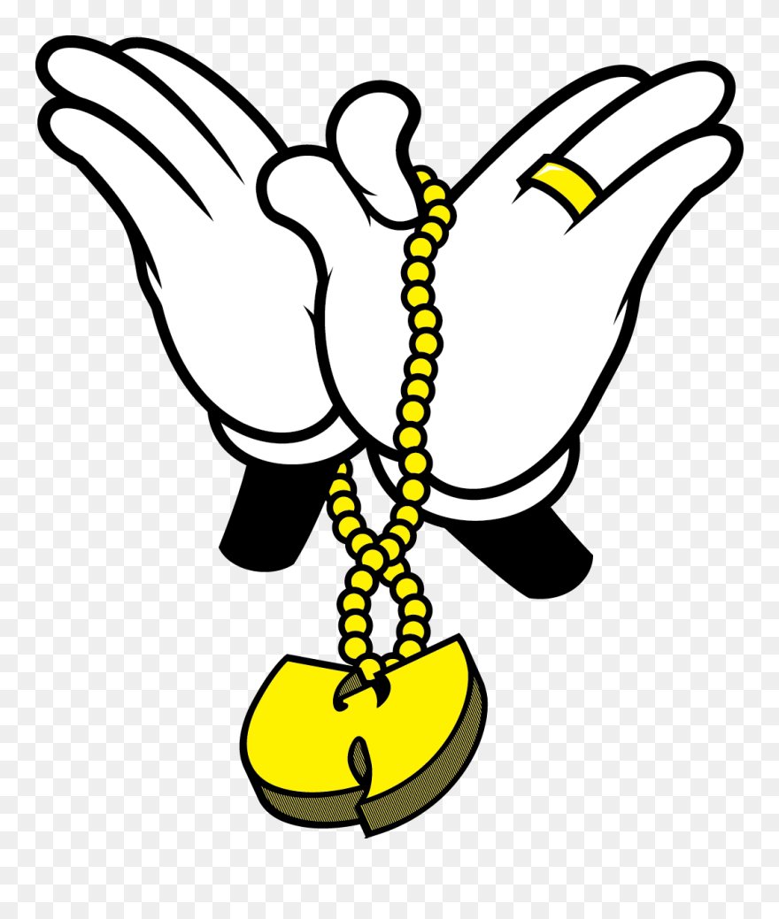 Wu Tang Clan Mickey Mouse Hands Clipart