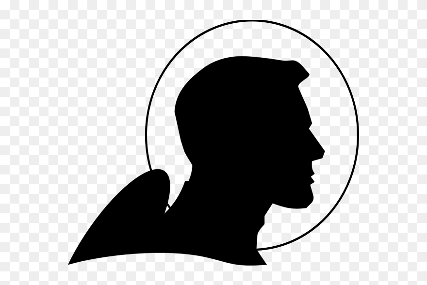 Male Astronaut Profile Silhouette Vector Image - Astronaut Silhouette Profile Clipart
