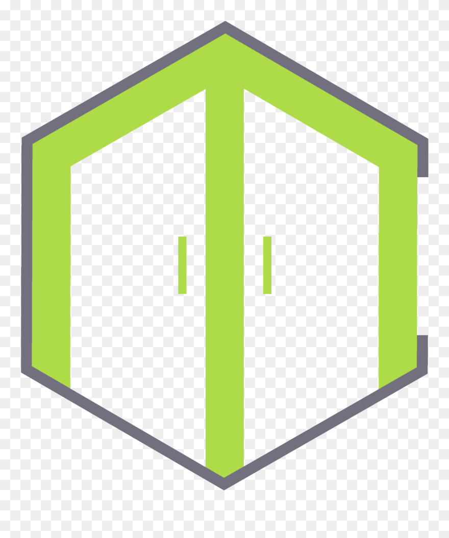 Crown Molding Clipart Jpg Black And White Stock Apc - Hexagon Colour - Png Download