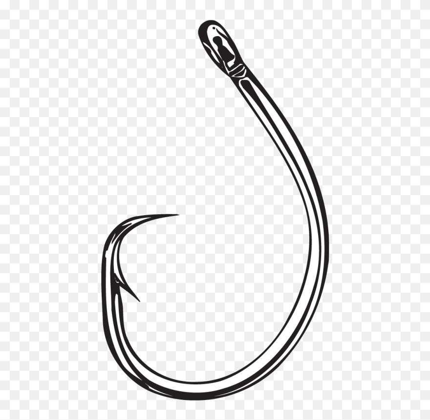 Hook Clipart Circle Hook, Hook Circle Hook Transparent - Circle Hook - Png Download