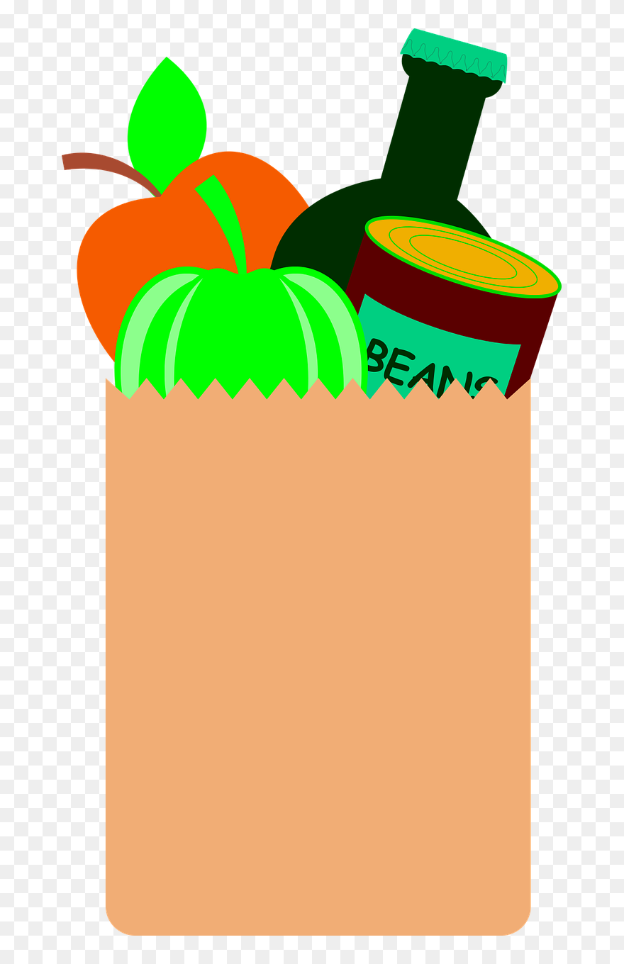 Grocery Bag Clipart Png Transparent Png