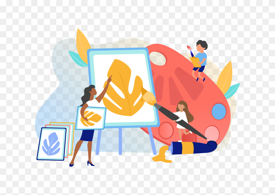 Data Collection In Art Class Clipart