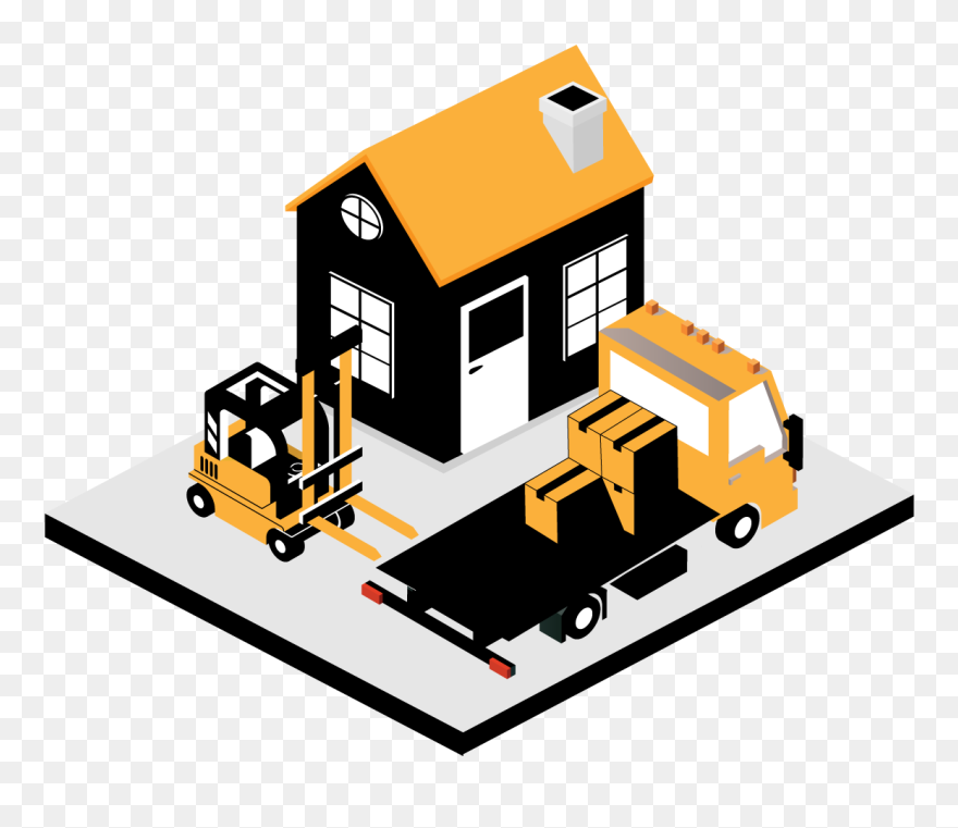 Abf-home Delivery - House Clipart
