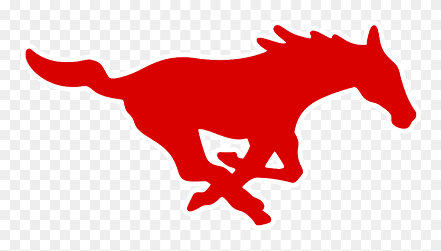 Manor Team Home Mustangs - Smu Mustangs Logo Clipart