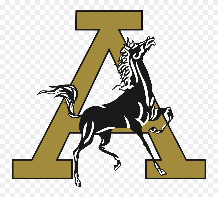Andrews High School Mustangs Clipart