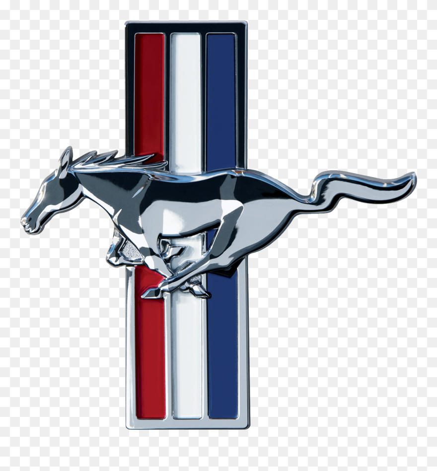 Mustang Symbol - Mustang Logo Png Clipart