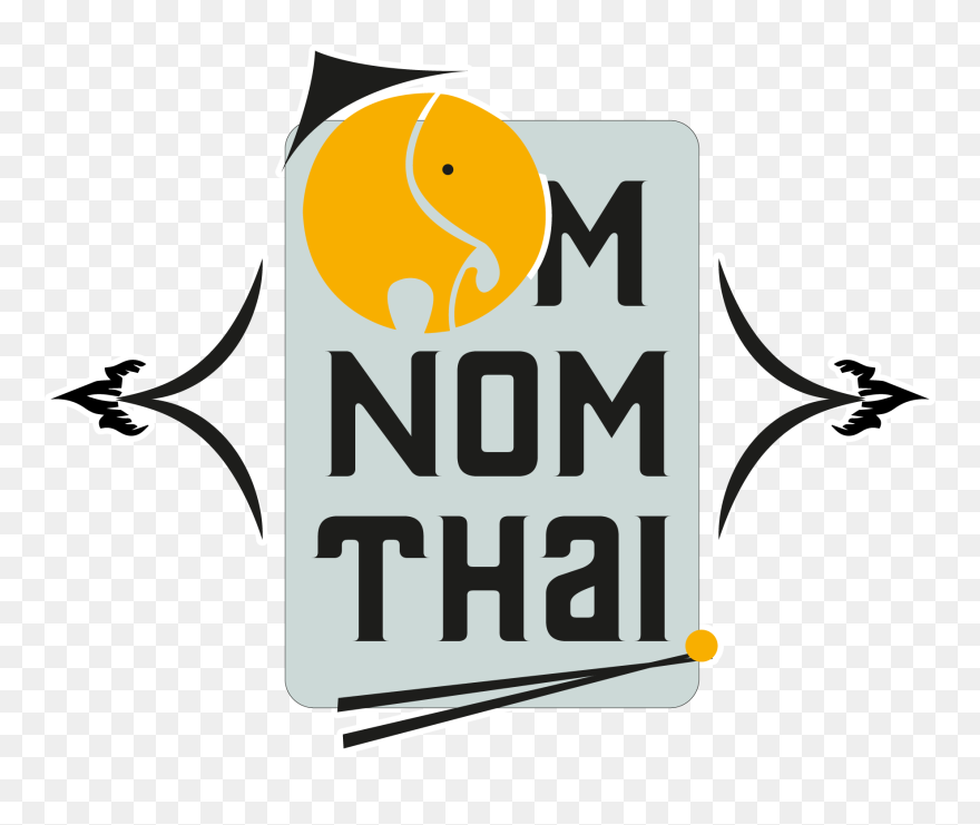 Lunch Menu Om Nom Thai Food Truck Clipart