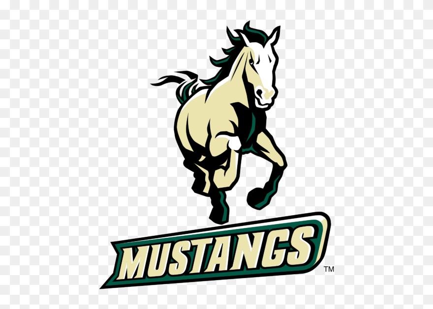 Mustang Cal Poly Slo Logo Clipart