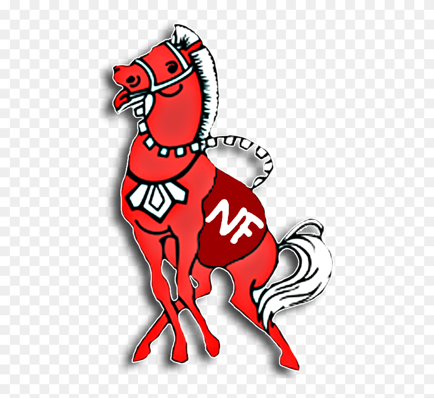 Nutter Fort Intermediate Mustang Clipart