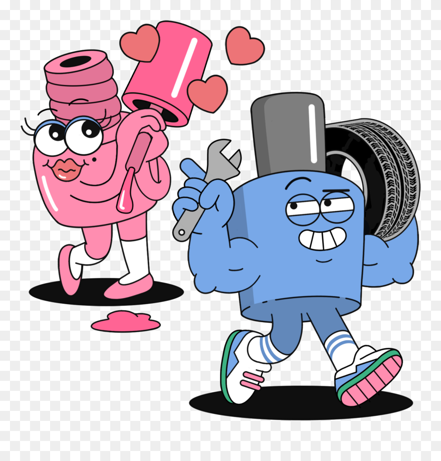 Dan Woodger - Transparent Cartoon Nails Clipart