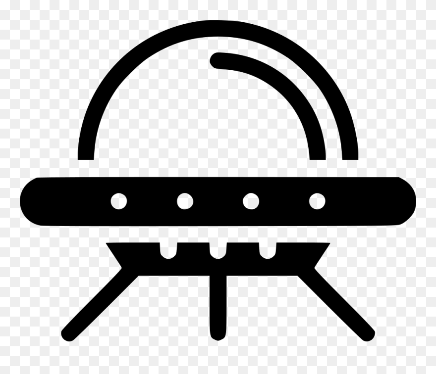 Flying Saucer - Clip Art - Png Download