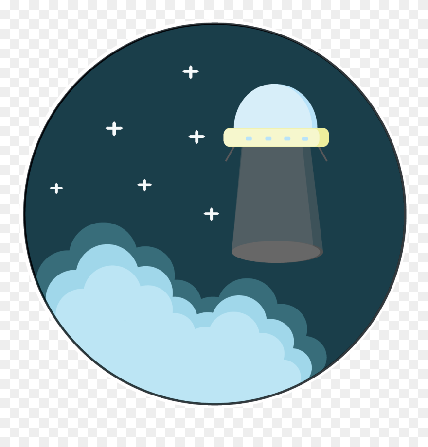 Flying Saucer - Oceanic Veo 250 Clipart