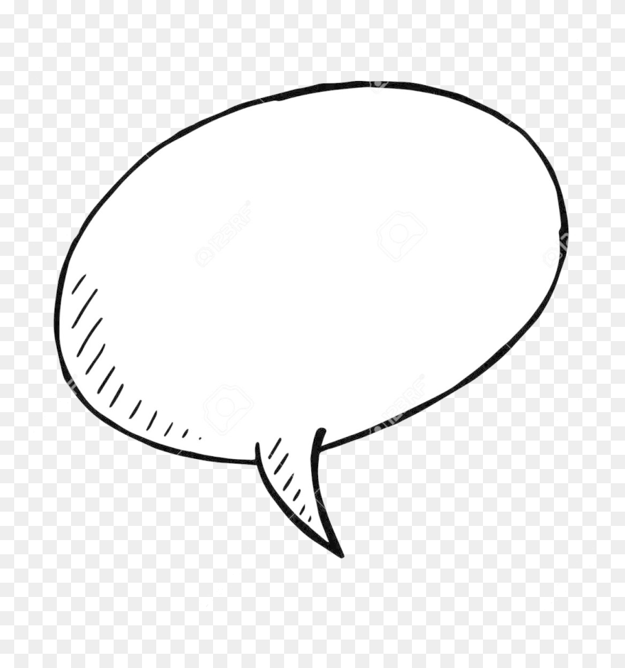 Anime Speech Bubble Png Clipart