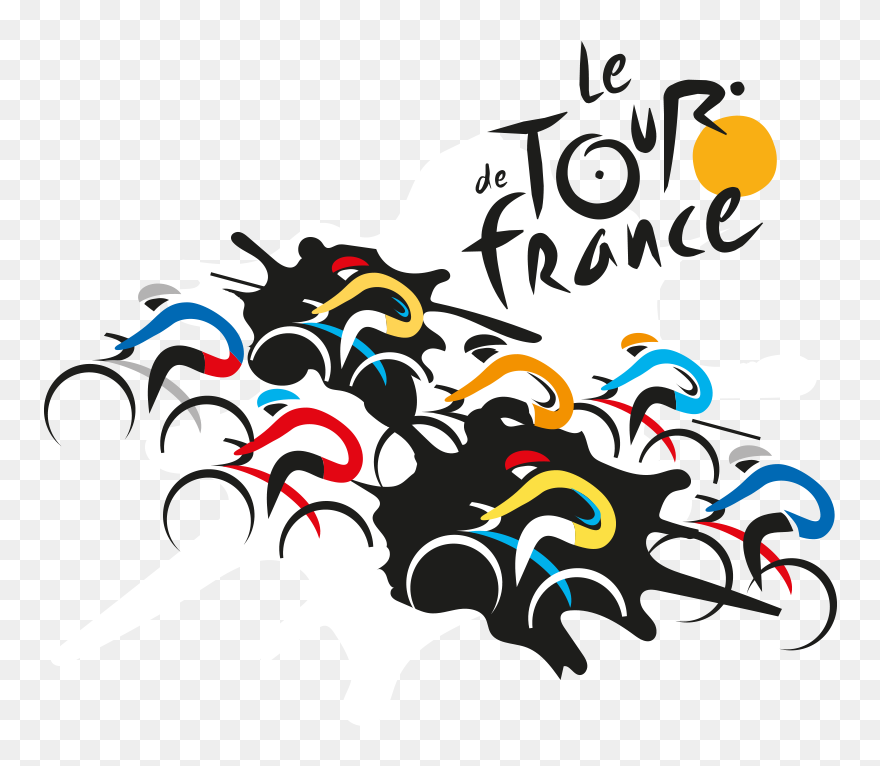 Tdf Icon Cyclists - Tour De France Secret Logo Clipart