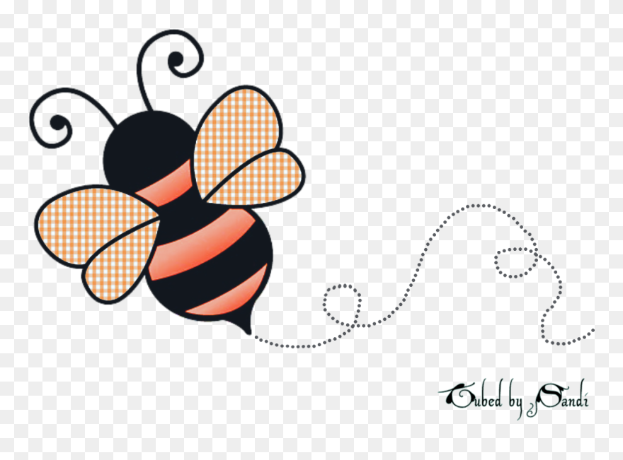 Cute Bumble Bee Sticker Clipart