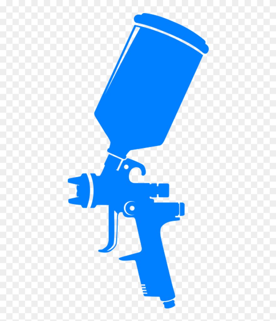 Spray Gun Vector Png Clipart