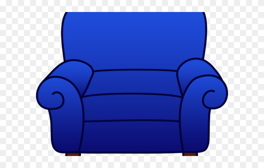 Living Room Chair Clipart - Png Download