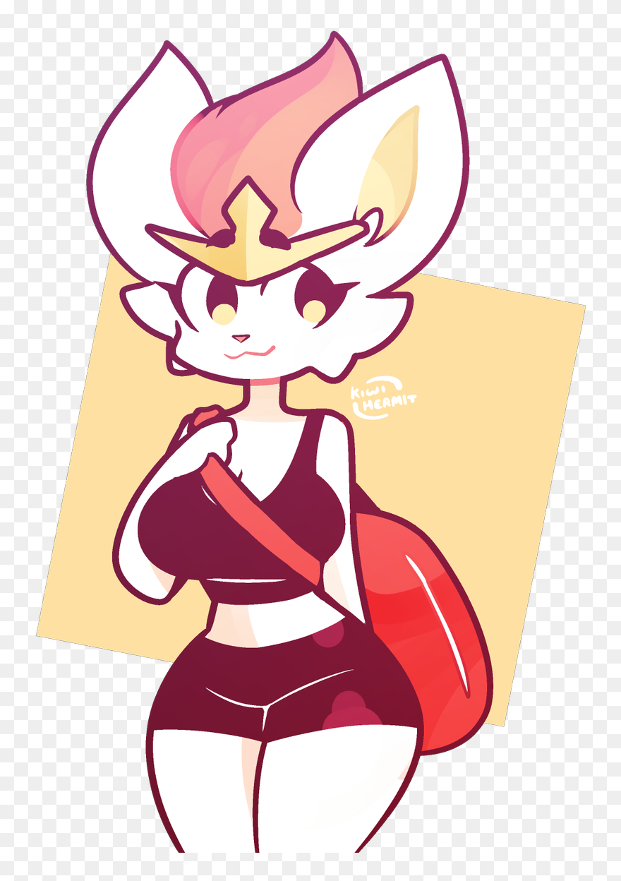 Cinderace Boobs Clipart