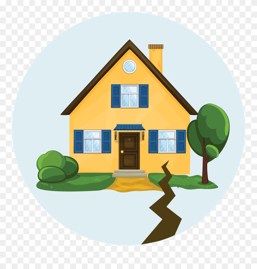 Damaged House Clipart Jpg Black And White Rush Insurance - House Clipart Png Transparent Png