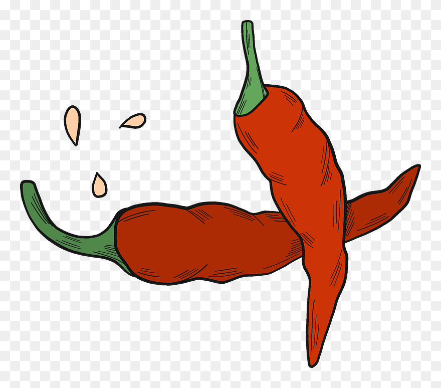 Chilli Peppers Clipart - Png Download