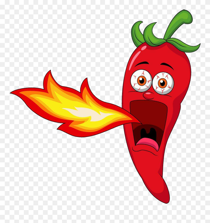 Cup Clipart Chili - Cartoon Chilli Clipart - Png Download