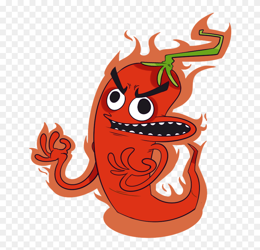 Chilli Pepper May Challenge - Chili Pepper Cartoon Transparent Clipart