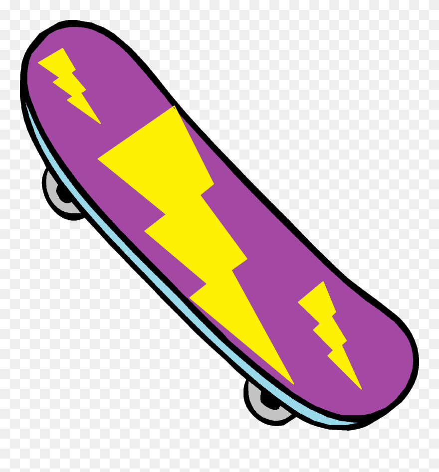 Clip Art Skateboard Png Transparent Png