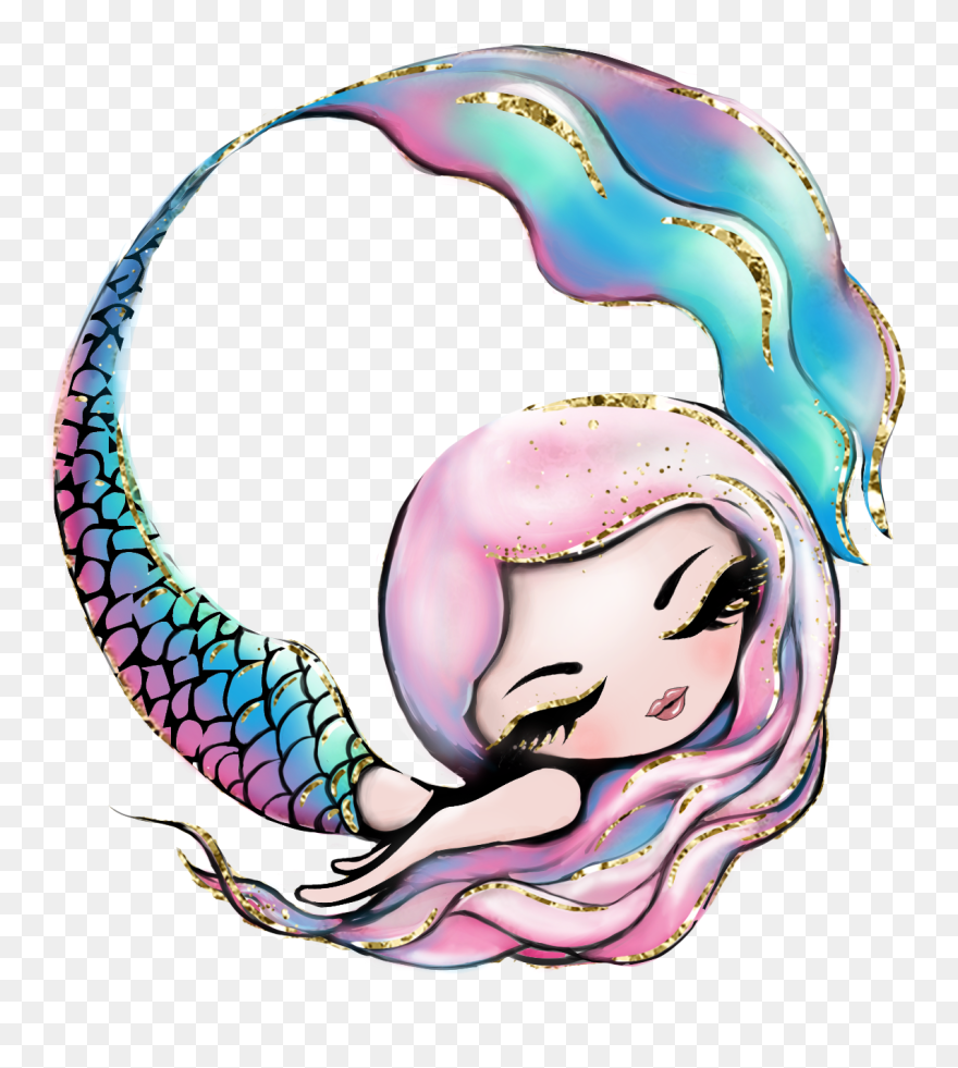 #rainbowmermaid #rainbow #scales #mermaidtail #mermaid Clipart