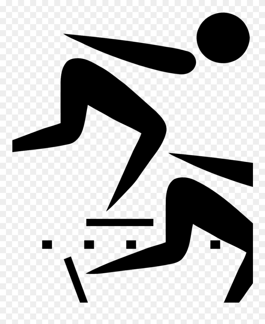 Pictograms Of Winter Sports Clipart