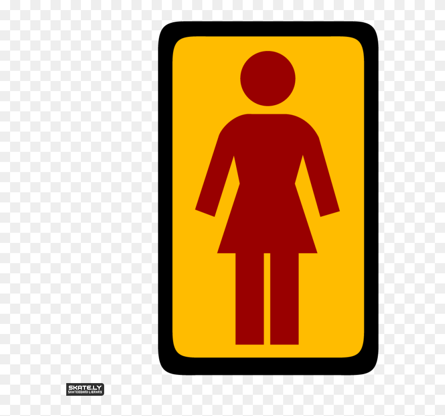 Girl Skateboard Png - Girl Skateboarding Logo Clipart