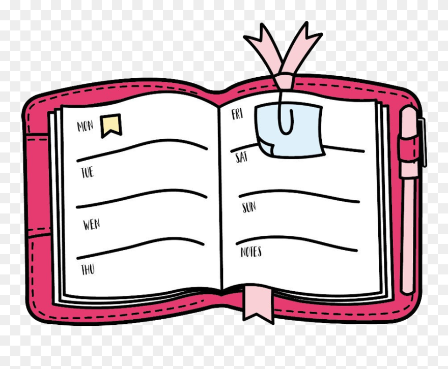 Dibujo De Agenda Clipart