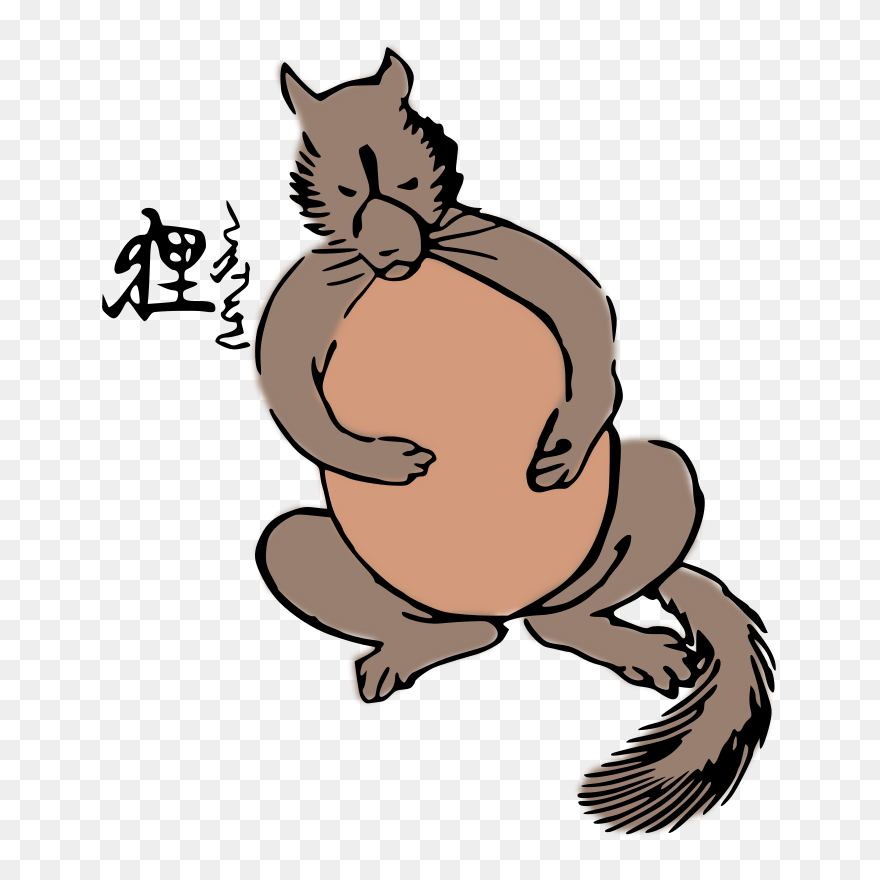 Japanese Raccoon Dog - Raccoon Dog Images Transparent Clipart