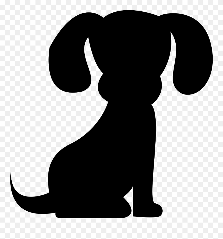 Dachshund Yorkshire Terrier Puppy Bichon Frise Clip - Silueta De Animales Perro - Png Download