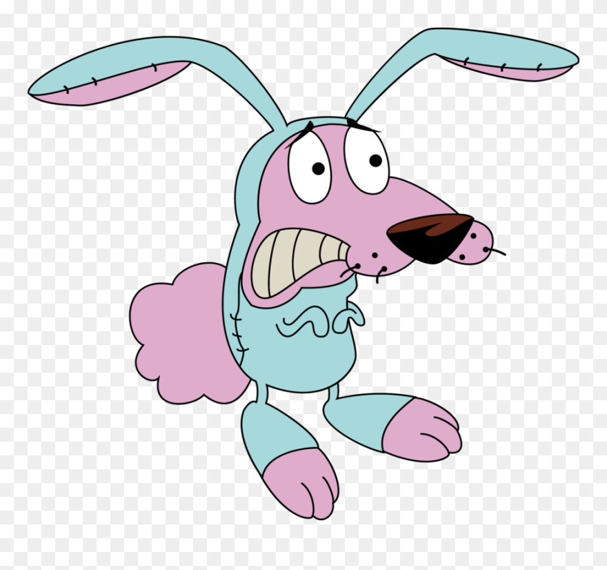 Transparent Courage The Cowardly Dog Clip Art - Coraje Perro Cobarde Png
