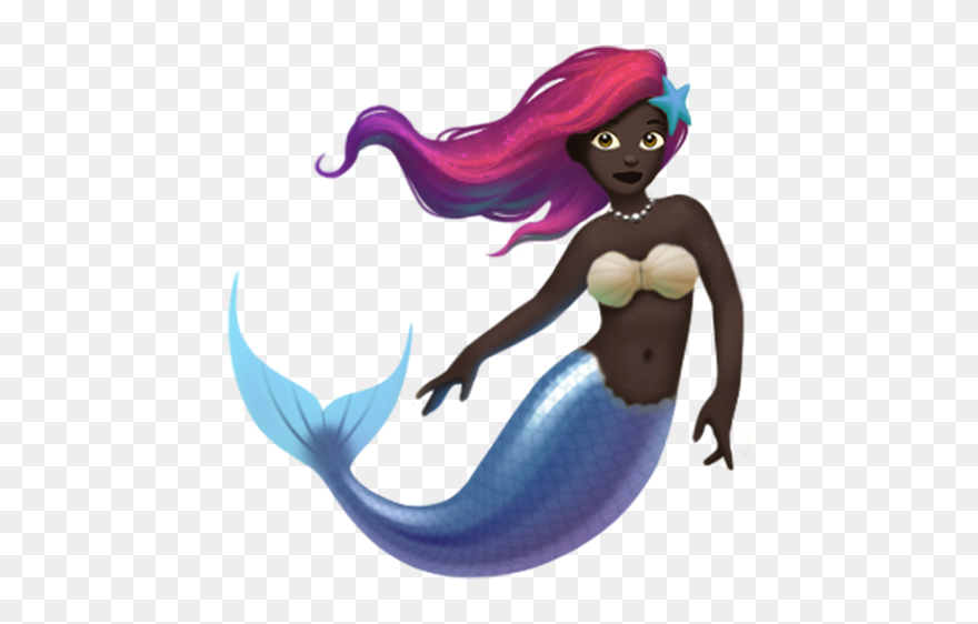 Iphone Mermaid Emoji Png Clipart