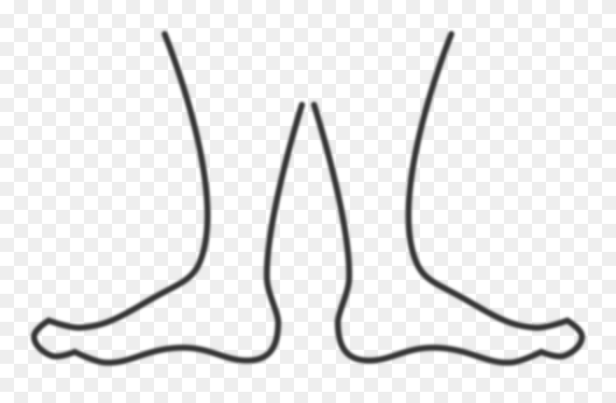 Pies Clipart Free For Download - Feet Clipart Black And White - Png Download