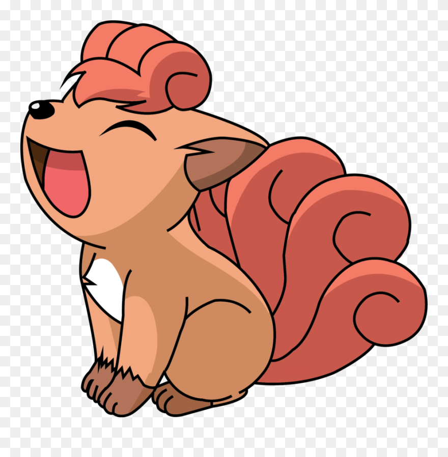 Vulpix Pokemon Clipart