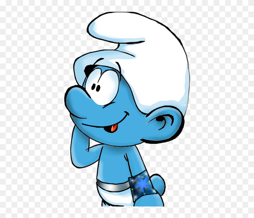 Smurf Clip Art - Smurfette - Png Download