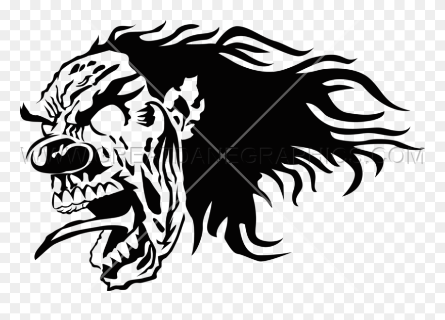 Evil Clipart Black And White - Png Download