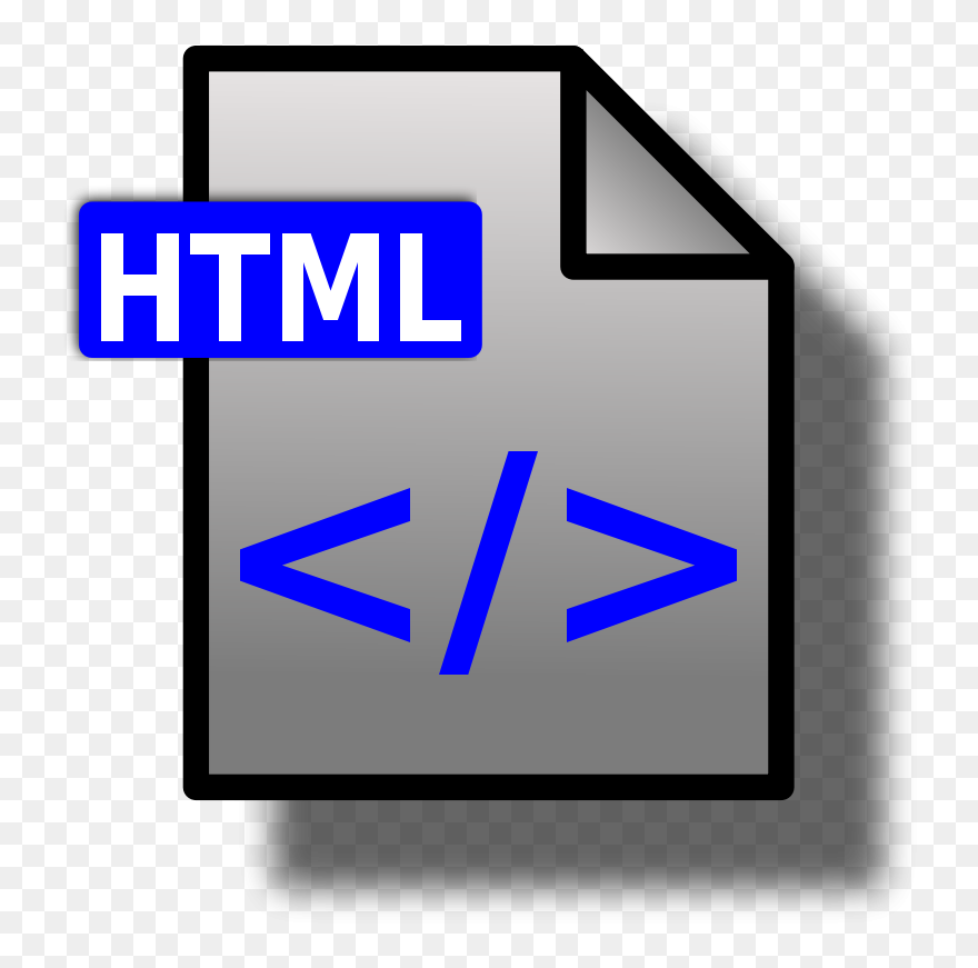 Free Clipart - 1001freedownloads - Com - File Icon Html Png Transparent Png