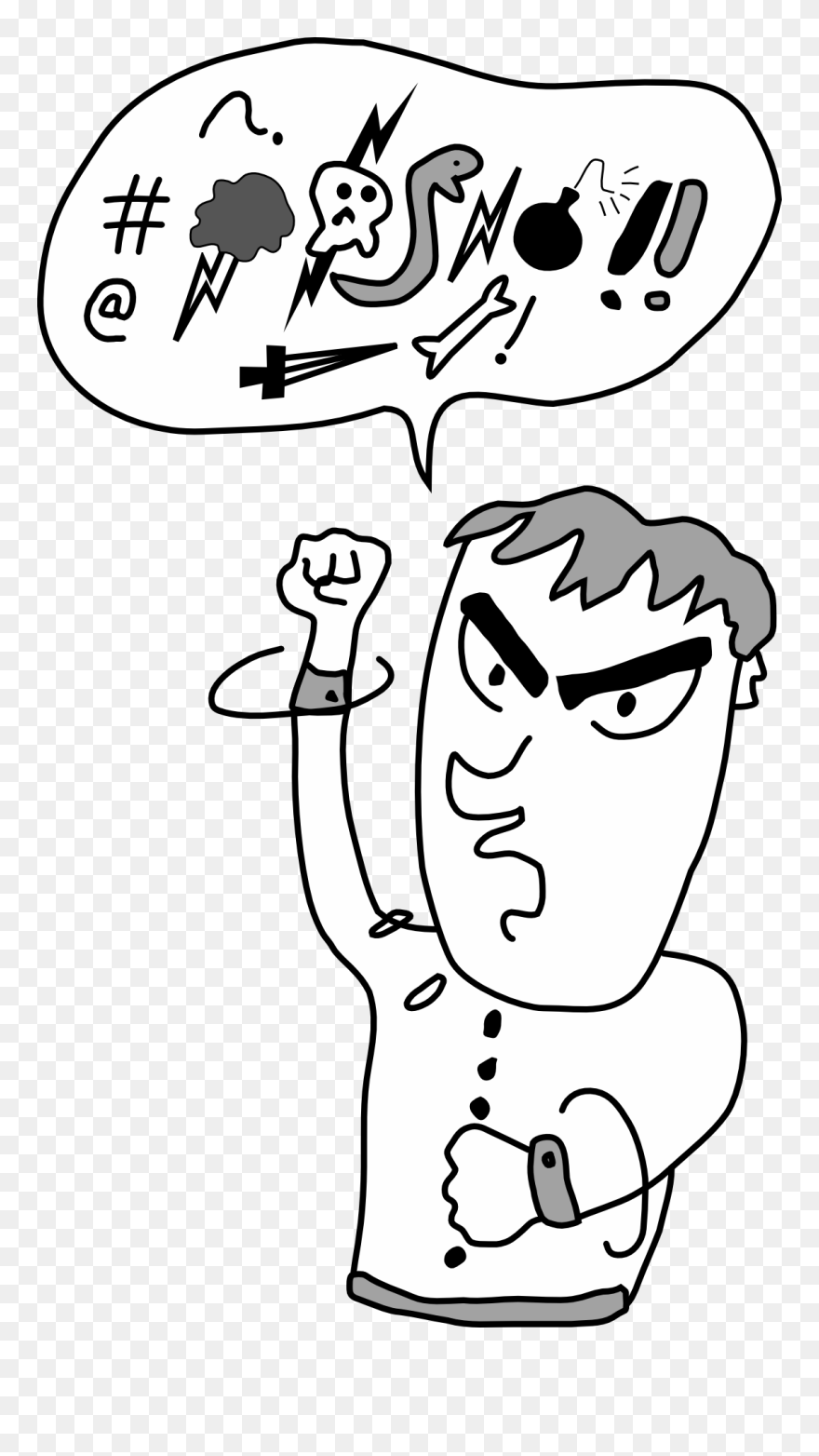 Xingando Png Clipart