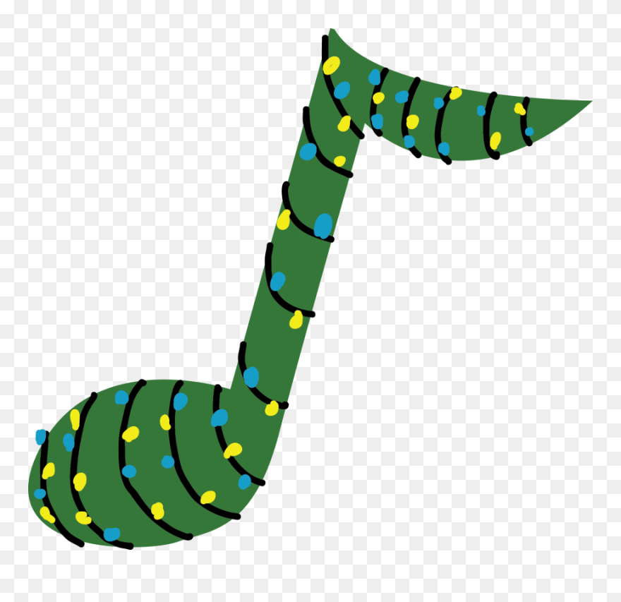 Transparent Christmas Music Png - Transparent Christmas Music Notes Clipart