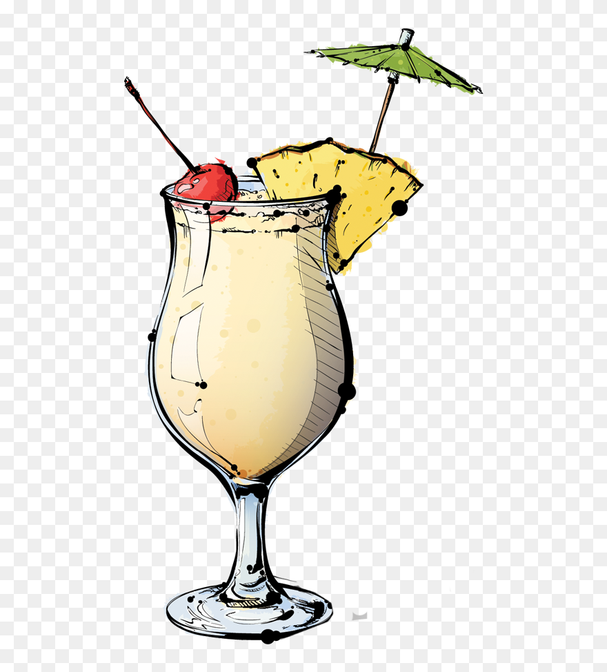 The Ultimate Guide To - Pina Colada Clipart - Png Download