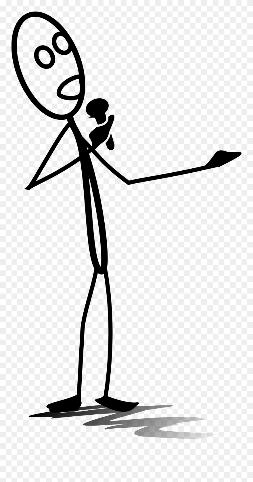 Humpty Dumpty Image Black And White Download Figure - Singing Stick Figure Gif Clipart