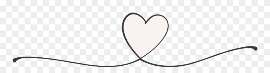 Heart With Line Clipart