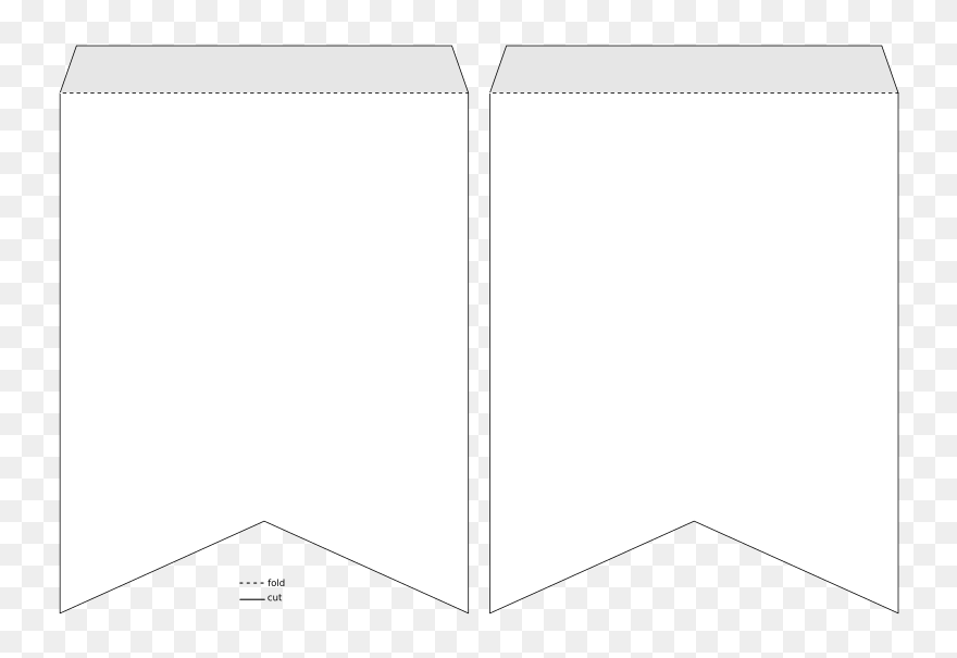 Template Transparent Flag Banner Clipart