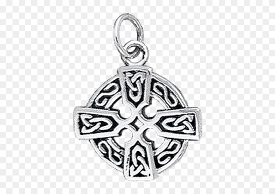 Intricate Drawing Cross - Locket Clipart