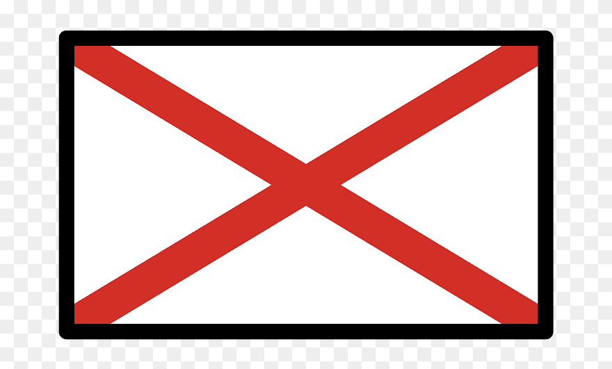 Jersey Flag Emoji Clipart - Vector Envelope Icon White - Png Download