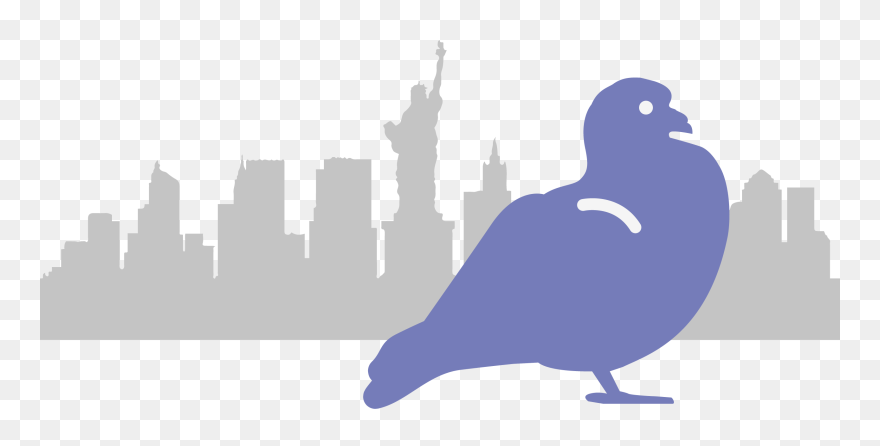 Nyc Pigeon - Stickers New York Clipart